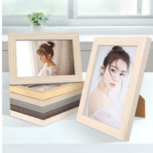 Modern Solid Wood Frame Decoration Picture Frame Wall Painting Birthday Gift Photo Frame Multicolor Options 8 /10 Inch A4 2024 - buy cheap