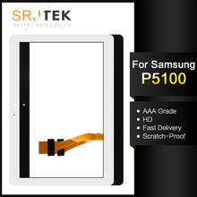 SRJTEK 10,1 "для Samsung Galaxy Tab2 Tab 2 P5100 P5110 P5113 N8000 сенсорный экран дигитайзер стеклянная панель сенсор Замена P5100 2024 - купить недорого