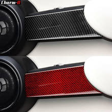 4pcs Car Interior Carbon Fiber Door Handle Cover Trim for Mini Cooper F55 F56 2024 - buy cheap