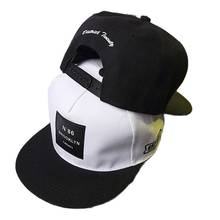 Letter "BROOKLYN" Embroidery Unisex Flat Top Baseball Caps Women Men Wide Brim Hip-hop Sun Hat Adjustable Caps Spring Summer 2024 - buy cheap