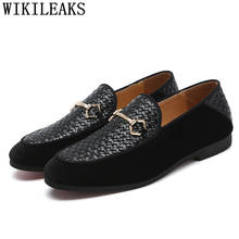 Party Shoes For Men Fashion Designer Shoes Men Loafers Mens Dress Shoes Italian Chaussure Homme Erkek Ayakkabi Обувь Мужская 2024 - buy cheap