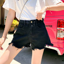 denim woman shorts Large size jeans for women short jean femme pantalones cortos de muje high waist summer black hotpants ropa 2024 - buy cheap