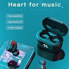 Bluetooth Wireless Headphones With Mic Bilateral Stereo In-ear Earbuds TWS Bluetooth Earphones Sports Music Headset For Phone 2024 - buy cheap