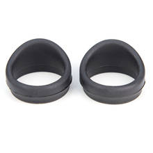 ¡Alta calidad! Microscopio estéreo con protectores para los ojos, telescopio, copas para los ojos, 32-35MM, color negro, 2 uds. 2024 - compra barato