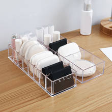 Clear Plastic 8 Slots Blush Powder Household Cosmetics Storage Box Lipstick Holder Makeup Organizer Cosmetic Makeup Tools Case 2024 - buy cheap