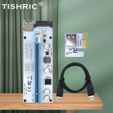 Tishric 5 pçs mais novo pci 008s riser cartão pcie express 1x 4x 8x 16x extensor ver008s riser pci-e adaptador para mineração de mineiro gpu 2024 - compre barato