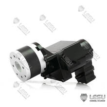 Caixa de velocidades lesu caixa transferência transmissão 2 grau 1/14 rc caminhão trator tmy th02233 2024 - compre barato