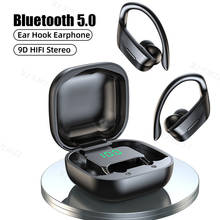 Wireless Headphones TWS Bluetooth 5.0 Earphones 9D Hifi Stereo Sports Waterproof Headphone LED Display Earphone Ear Hook Headset 2024 - buy cheap