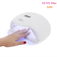 SUNX Plus 54W UV Lamp LED Nail Lamp Nail Dryer Sun Light For Manicure Gel Nails Lamp Drying For Gel Varnish 2024 - buy cheap