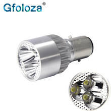 Gfoloza H6 BA20D LED Motorcycle Headlight Fog Lamp White 6500K Super Bright Motorbike ATV Moto Head Lamp Bulb 2024 - buy cheap