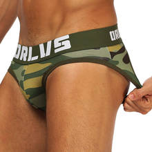 New Men Jockstraps Sexy Mens Underwear Camouflage Underpanties Male thongs Soft sissy g strings tanga hombre Gay Underwear 2024 - buy cheap