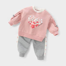 Conjuntos de ropa para niñas pequeñas, Tops + Pantalones, 2 piezas, moda, 2021 2024 - compra barato