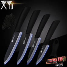 XYj Japanese Ceramic Knife Kitchen Knives Set 3" 4" 5" 6" Zirconia Knife Peeler Black White Paring Fruit Ceramic Cooking Knives 2024 - buy cheap