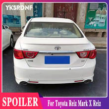 YKSRDNF для TOYOTA Mark X Reiz 2010 2011 2012 2013 2014 2015 2016, неокрашенный праймер из АБС-пластика, заднее крыло, спойлер 2024 - купить недорого