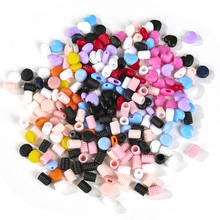 200PCS Mixed Style Adjusted Buttons Face Mask Cord Locks DIY Sewing Elastic Band Stop Drawstring Accessories Flat Back Button 2024 - buy cheap