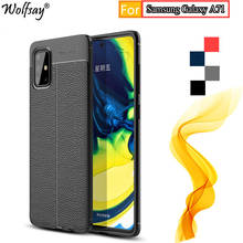 For Samsung Galaxy A71 Case Rubber Housings Shockproof Silicone Leather Case For Samsung Galaxy A71 Case For Samsung A71 Cover 2024 - buy cheap