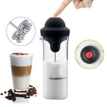 Espuma de leite de café espuma de leite elétrico espuma de leite automático leite doméstico misturador de leite café copo de leite cozinha ferramenta 2024 - compre barato