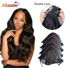 Alileader Best Wig Cap For Making Wigs Cheap With Adjustable Strap Lace Wig Net Cap Small Weaving Caps For Wig Making Free Ship 2024 - buy cheap