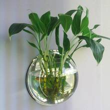 Transparent Acrylic Hanging Wall Mount Fish Tank Bowl Goldfish Vase Aquarium Plant Ecology Pot 2024 - buy cheap