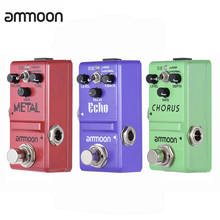 Ammoon-Pedal de efecto de guitarra retardante, serie Nano, True Bypass, cuerpo de aleación de aluminio, accesorios de guitarra 2024 - compra barato