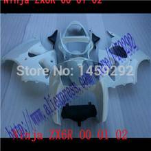 Caliente blanco kit de carenado para KAWASAKI Ninja Kit de carenado para Kawasaki ninja ZX 6R 2000-2002 2024 - compra barato