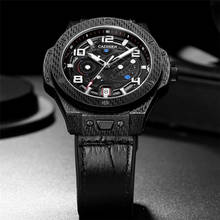 CADISEN-Reloj de pulsera para Hombre, accesorio masculino de pulsera resistente al agua 100M con mecanismo automático de movimiento celulósico de carbono, complemento mecánico de marca de lujo con diseño japonés NH35A, nuevo 2024 - compra barato