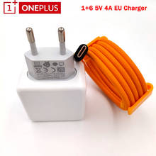 Оригинальный Oneplus 6 USB Dash EU зарядное устройство Mclaren Dash Быстрый Настенный зарядный адаптер 100 см кабель Type-C для One plus 1 + 3 3T 5 5T 6T 2024 - купить недорого