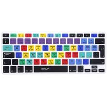 Keyboard Shortcut Design Functional Silicone Cover For Macbook Pro Air 13 15 17 Protector Sticker For PS Keyboard 2024 - buy cheap