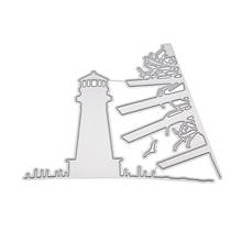 Lighthouse Metal Cutting Dies Stencil DIY Scrapbooking Album Stamp Paper Card Embossing Crafts Decor 2024 - buy cheap