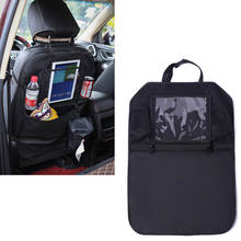 Organizador de asiento trasero de coche, bolsa de almacenamiento de viaje, iPad con funda de bolsillo 2024 - compra barato
