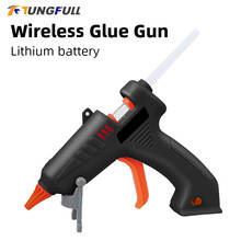 Cordless Hot Glue-Guns 3.6V Hot Melt Glue Gun Home DIY Tools Pneumatic Wireless Hot Glue Gun Electric Heat Temperature Tool 2024 - buy cheap