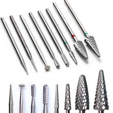 1pcs Tungsten Carbide Nail Drill Bits Manicure Strawberries Milling Cuticle Cutters for Pedicure Nail Files Nail Art Tool BE901 2024 - buy cheap