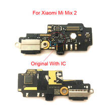 Original para Mi Mix2, piezas de repuesto, base de carga USB, Conector de puerto, placa de carga, Cable flexible para Xiaomi Mi Mix 2 2024 - compra barato