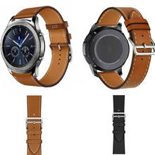 Correa de cuero para samsung galaxy watch, pulsera de cuero de 22mm, para Huawei GT2, samsung galaxy watch, s3 2024 - compra barato