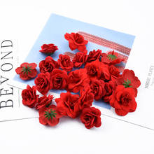 Flores artificiales de seda para decoración del hogar, caja de flores decorativas para boda, 20/50 unidades 2024 - compra barato