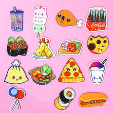 1PCS Food Drink Oil Painting Creativity Brooches Fashion Cartoon Cola Acrylic Badge Kids DIY Accessories Pins for Backpacks 2024 - buy cheap