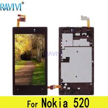 520 LCD For Nokia Lumia 520 LCD Display Touch Screen Digitizer Assembly Replacement For Nokia Lumia520 2024 - buy cheap