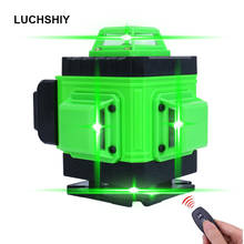 12 16 Lines Laser Level Powerful 3D 4D Self-Leveling Horizontal&Vertical Cross Green Laser Level 360 Degrees Rotary Adjustment 2024 - buy cheap