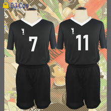 Haikyuu-camisa alta para inarizaki, camiseta e shorts de equipe de vôlei, no.7, miya, atsamsung, no.11, osuma, miya, voleibol 2024 - compre barato