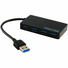 USB 3,0 концентратор 4 Порты и разъёмы удлинитель для головок 5 Гбит/с Порты и разъёмы в состоянии мульти Порты и разъёмы разветвитель расширения для портативных ПК Mac ноутбука, настольного компьютера, компьютерные аксессуары 2024 - купить недорого