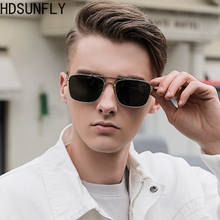 Men Polarized Sunglasses Men Women Vintage Luxury Brand Designer Rectangle Frame 2020 Rays Driving Sun Glasses Goggle UV400 2024 - buy cheap