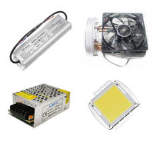 200W 45mil LED UV de alta potencia 395-400NM blanco 6000K blanco cálido 3500K + Controlador LED + ventilador de refrigeración del disipador térmico 200W 2024 - compra barato