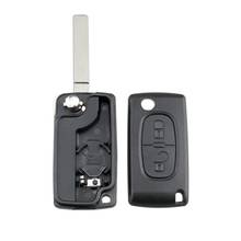 01A подходит для Citroen C3 сменный 2-кнопочный пульт дистанционного управления чехол для ключа Ce0536 Va2 чехол для ключа защитный чехол для ключа 2024 - купить недорого
