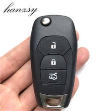 3 Buttons Car Remote Key Shell Fob For Chevrolet Captiva Cruze Aveo Spark Replacement Flip Folding key Case blank Fob Cover 2024 - buy cheap