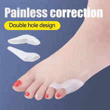 1Pair Little Toe Pinkie Foot Thumb For Daily Use Hallux Valgus Silicone Correction Gel Toe Bunion Guard Foot Care Toe Separator 2024 - buy cheap