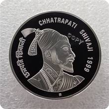 Trilhas de cópia com moeda da índia, 1999-m de vida índia 100 2024 - compre barato