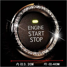 Alijunda Car Ignition switch ring for Mitsubishi ASX/Outlander/Lancer Evolution/Pajero/Eclipse/Grandis/ 2024 - buy cheap