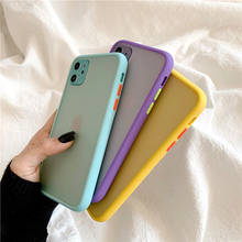 Luxury Matte Phone Cover Case For iPhone 11 Pro Max Shockproof Back Capa For iPhone 6 6s 7 8 Plus X XS Max XR Anti Knock Case 2024 - купить недорого