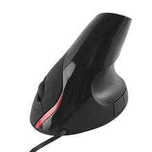 Ratón óptico Vertical con cable para juegos, Mouse ergonómico USB para ordenador, 1600DPI, 5 botones, Vertical, para PC, oficina, portátil 2024 - compra barato