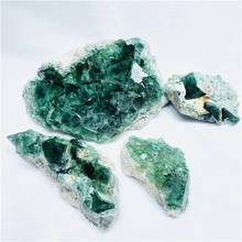 MOKAGY 100G-1000G Natural Green Fluorite Quartz Mineral Specimen Cluster 1pc 2024 - buy cheap